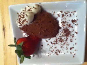 chocolate mousse